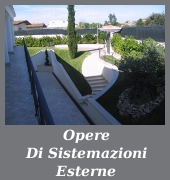 opere di sistemazioni esterne
